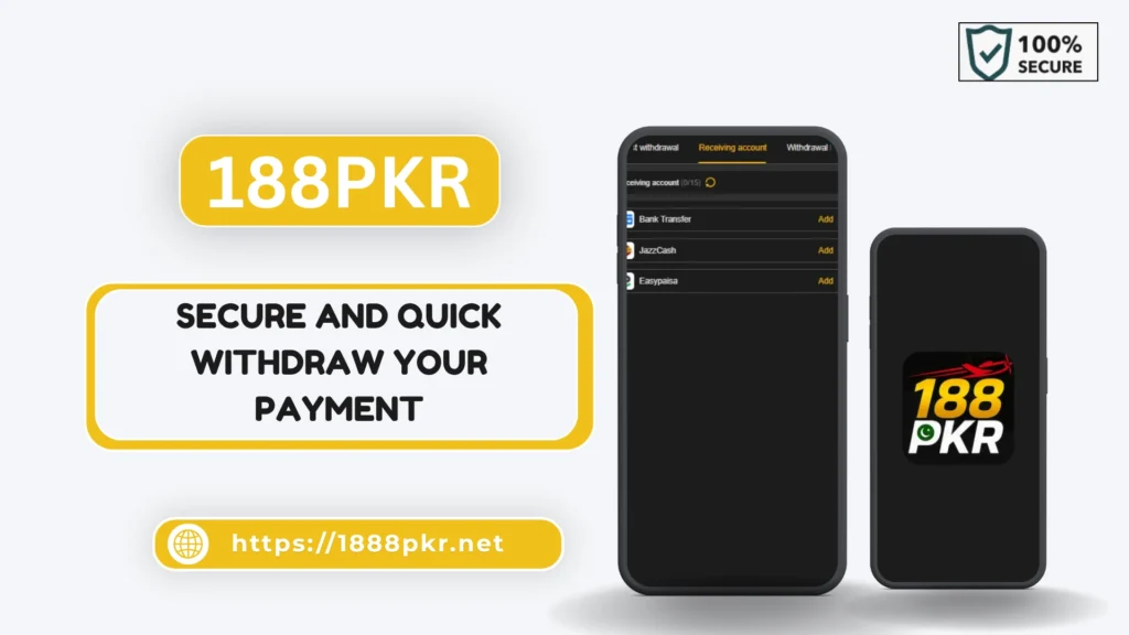 188PKR Withdraw